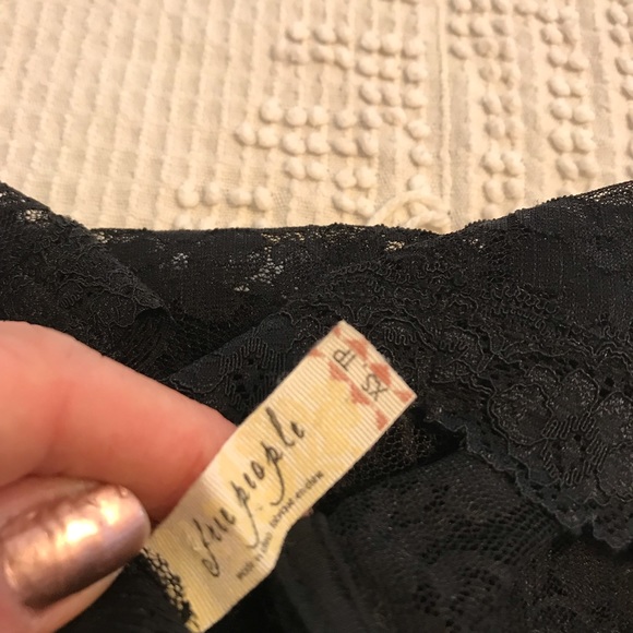 Free People black cocktail dress - Picture 3 of 5